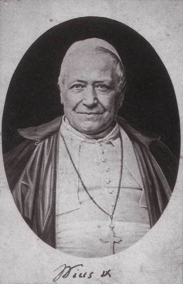 Giovanni Maria Mastai Ferretti, salito al soglio pontificio il 16 giugno 1846 col nome di Pio IX.