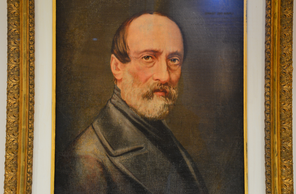 Oleografia su tela di Giuseppe Mazzini