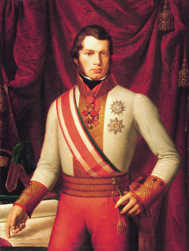 Leopoldo II Granduca di Toscana ritratto da Pietro Benvenuti