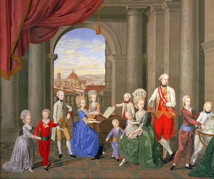 La Famiglia di Leopoldo di Toscana