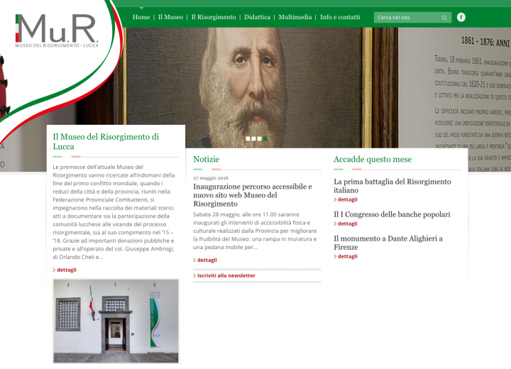Inaugurazione percorso accessibile e nuovo sito web Museo del Risorgimento