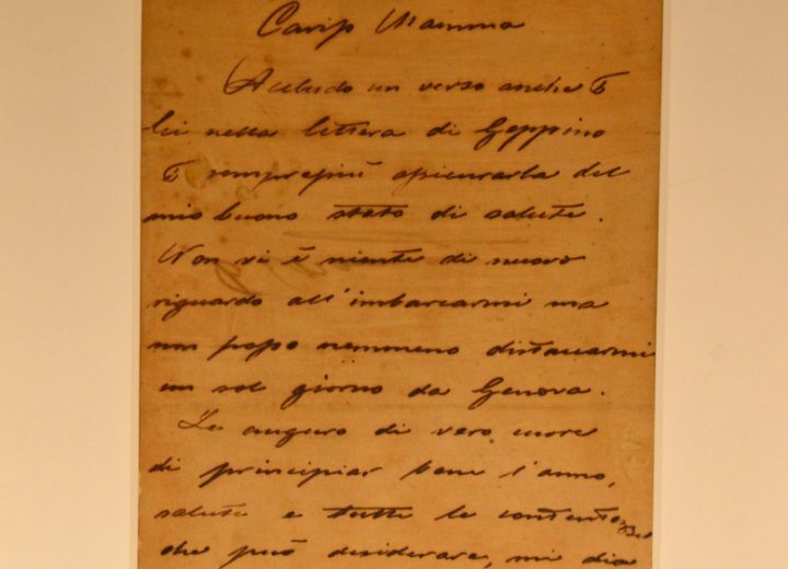 Letter from Captain Alfredo Cappellini